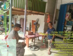 Polisi Temui Warga Saat Patroli Siang, Pesan Kamtibmas Disampaikan dengan Humanis