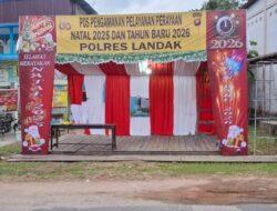 Polsek Mempawah Hulu Dirikan Pos Pengamanan Nataru