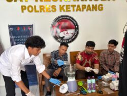 Bersama Instansi Terkait Sat Res Narkoba Polres Ketapang Musnahkan Barang Bukti Narkotika