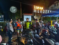 Kasatgas Preventif Ops Lilin Kapuas 2025 Polres Ketapang Pimpin Patroli Dialogis Gabungan di Wilayah Kota Ketapang