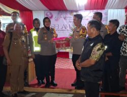 Kapolres Landak Laksanakan Kunjungan Supervisi ke Pos Pengamanan Nataru di Kecamatan Mempawah Hulu