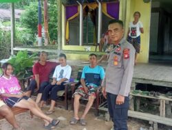Dekatkan Diri dengan Masyarakat, Polsek Sebangki Laksanakan Sambang Warga