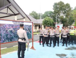 Polres Sekadau Gelar Tactical Wall Game Pengamanan Malam Tahun Baru 2026