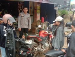 Polisi Sapa Warga Saat Patroli Siang, Imbau Tertib Berlalu Lintas