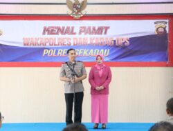 Kenal Pamit Wakapolres dan Kabagops, Kompol Asep Akhiri Tugas di Bumi Lawang Kuari