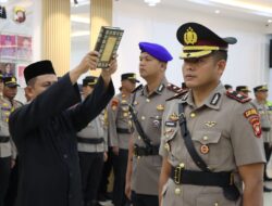 Kapolres Ketapang Pimpin Pelaksanaan Sertijab Wakapolres Ketapang