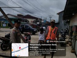 Tetap Intens Laksanakan Patroli, Personil Polsek Ngabang Mengajak Masyarakat Untuk Menjaga Keamanan Sekitarnya