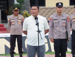 AKP Ambril, S.H., M.A.P, Pamit Kepada Personel Polres Melawi,Setelah 11 Bulan Pengabdian 