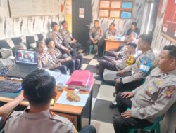 Kapolsek Mempawah Hulu Pimpin Anev Kinerja di Awal Tahun 2026