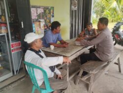 Polsek Mandor Tingkatkan Keamanan Lewat Patroli dan Sambang Warga