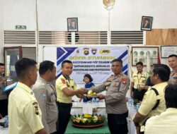 Rangkaian HUT Satpam ke-45, Polres Sekadau Gelar Syukuran di PT MJP