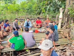 Pasca Banjir di Nanga Taman Sekadau, Warga Dusun Sarik Gelar Adat Tolak Bala