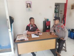 Polsek Menjalin Intensifkan Patroli Dialogis di Desa Sepahat