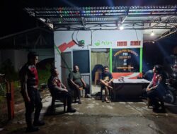 Kasat Samapta Polres Ketapang Laksanakan Patroli Sambang Poskamling di Desa Kalinilam