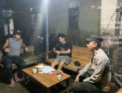 Antisipasi Kriminalitas, Polisi Laksanakan Patroli Malam dan Dialog Warga