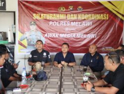 Kasatreskrim Polres Melawi Gelar Silaturahmi dan Koordinasi Sambil Ngopi Bersama Awak Media
