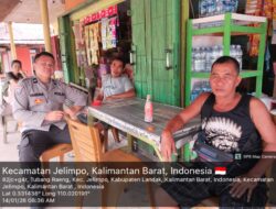 Patroli Rutinitas Polsubsektor Jelimpo Menyambangi Masyarakat Untuk Memastikan Situasi Aman dan Kondusif