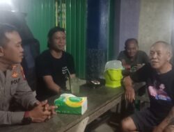 Polsek Menjalin Intensifkan Patroli Malam, Jaga Keamanan Pasar dan Lingkungan Sekitar