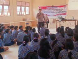 Selamatkan Generasi Muda, Sat Binmas Polres Landak Beri Edukasi Bahaya Narkoba dan Kenakalan Remaja