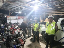 Respons Keluhan Warga Sekadau, Polisi Tertibkan 11 Motor Berknalpot Brong