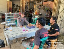 Melalui Duduk Santai, Polisi Ajak Warga Jaga Keamanan Lingkungan