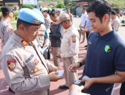 Jaga Profesionalisme Anggota, Propam Polres Sanggau Laksanakan Gaktibplin