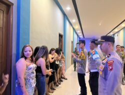 Kabag Ops Polres Ketapang Pimpin Patroli Penertiban Tempat Hiburan Malam di Kecamatan Air Upas