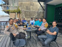 Duduk Bersama Para Camat, Kapolsek Benua Kayong Dan Kapolsek Delta Pawan Gelar Jumat Curhat Sampaikan Pesan Kamtibmas