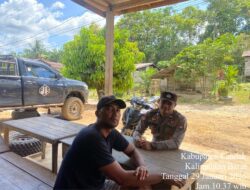Patroli Siang Polsek Meranti, Polisi Ajak Warga Waspada Terhadap Kejahatan