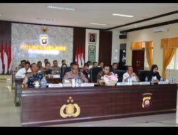 Polres Melawi Ikuti Zoom Meeting Launching Direktorat PPA & PPO dan Bedah Buku TPPO