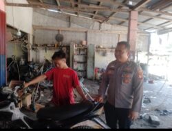 Cegah Gangguan Kamtibmas, Polsek Kuala Behe Intensif Patroli Rutin