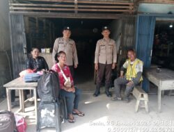 Samapta Polsek Menyuke Rutin Laksanakan Patroli