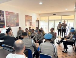 Tim Bid Propam Polda Kalbar Laksanakan Gaktiblin di Polsek Sandai Polres Ketapang