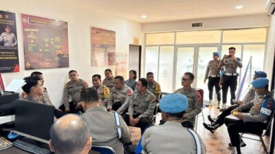 Tim Bid Propam Polda Kalbar Laksanakan Gaktiblin di Polsek Sandai Polres Ketapang
