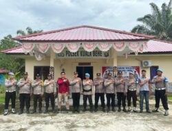 Cegah Pelanggaran Disiplin, Propam Polres Landak Laksanakan Gaktiblin di Polsek Kuala Behe