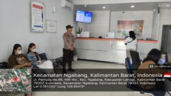 Polsek Ngabang Terus Galakkan Patroli Untuk Jaga Stabilitas Kamtibmas Wilayah Tetap Kondusif