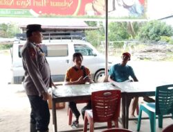 Patroli Rutin Ciptakan Kamtibmas Yang Aman Dan Kondusif di Wilkum Polsek Kuala Behe 
