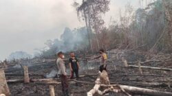 Cegah Api Meluas, Polsek Noyan Verifikasi Hotspot di Lahan Warga