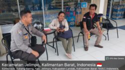 Patroli Rutin Polsubsektor Jelimpo, Polsek Ngabang Jaga Kamtibmas Tetap Kondusif