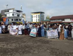 15 Titik Dijaga, Polres Sekadau Amankan Pawai Ta’aruf Sambut Ramadan