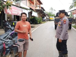 Polsek Kuala Behe Lakukan Patroli Rutin Ciptakan Rasa Aman di Tengah Masyarakat