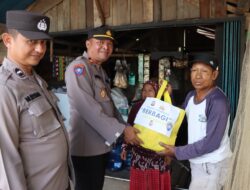 Momen Ramadhan, Satuan Binmas Polres Ketapang Berbagi Kebaikan Dalam Jumat Berkah