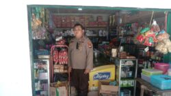 Cegah Aksi Pencurian, Polisi Sambangi Toko Warga dan Beri Himbauan Kamtibmas