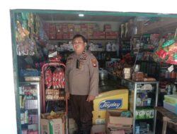 Cegah Aksi Pencurian, Polisi Sambangi Toko Warga dan Beri Himbauan Kamtibmas