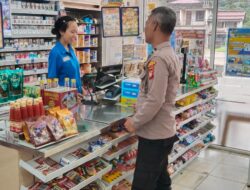 Patroli Humanis Polisi Beri Rasa Aman bagi Karyawan dan Pengunjung Indomaret