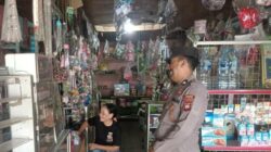 Patroli Siang, Personel SPKT Regu II Polsek Menjalin Ajak Warga Desa Menjalin Jaga Kamtibmas