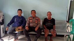 Hangat dan Penuh Kekeluargaan, Kanit Binmas Polsek Sebangki Silaturahmi ke Rumah Warga