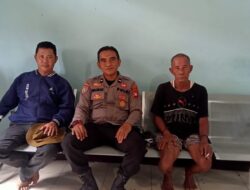 Hangat dan Penuh Kekeluargaan, Kanit Binmas Polsek Sebangki Silaturahmi ke Rumah Warga