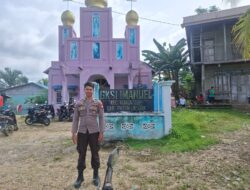 Ciptakan Keamanan, Polsek Kuala Behe Rutin Laksanakan Pengamanan Ibadah Minggu