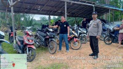 Polsek Air Besar Tingkatkan Patroli Siang, Sampaikan Himbauan Kamtibmas kepada Warga